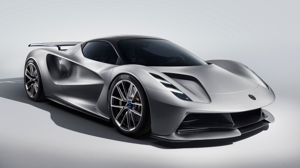 The Lotus Evija electric hypercar