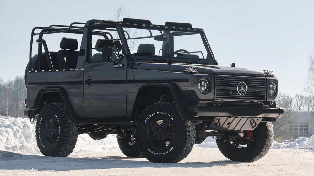 A Mercedes-Benz G-Wagen Wolf restomod from Expedition Motor Company.