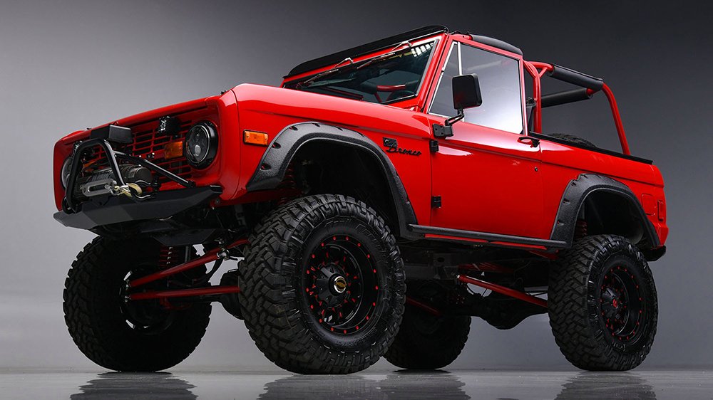 Kevin Hart's custom 1977 Ford Bronco restomod