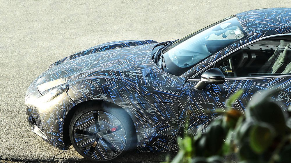 The next-generation Maserati GranTurismo prototype