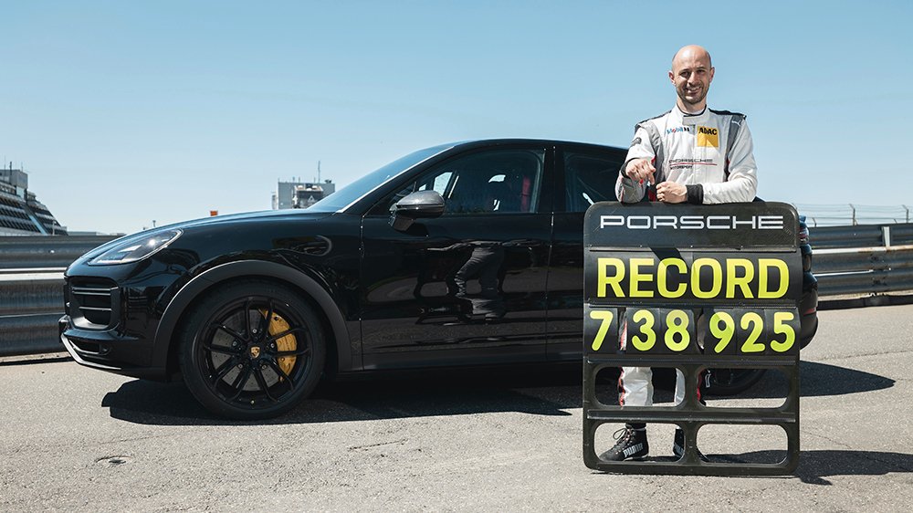 The unnamed, high-performance Porsche Cayenne