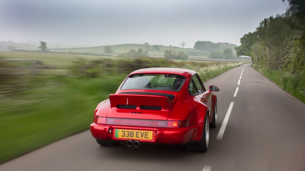 The all-electric Porsche 964 restomod from Everrati Automotive Limited.