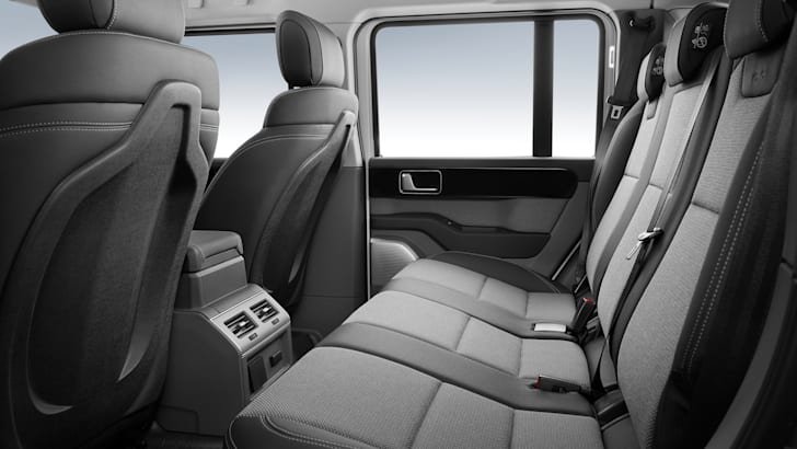 Ineos Grenadier Interior 2nd row