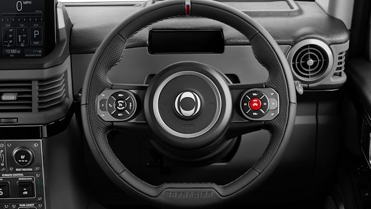 Ineos Grenadier steering wheel