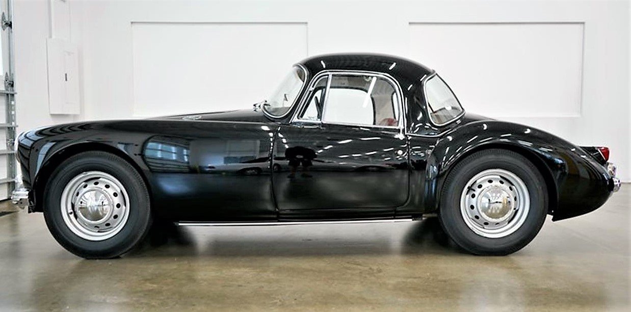 mga, Pick of the Day: 1957 MGA coupe trades open-air driving for comfort, ClassicCars.com Journal