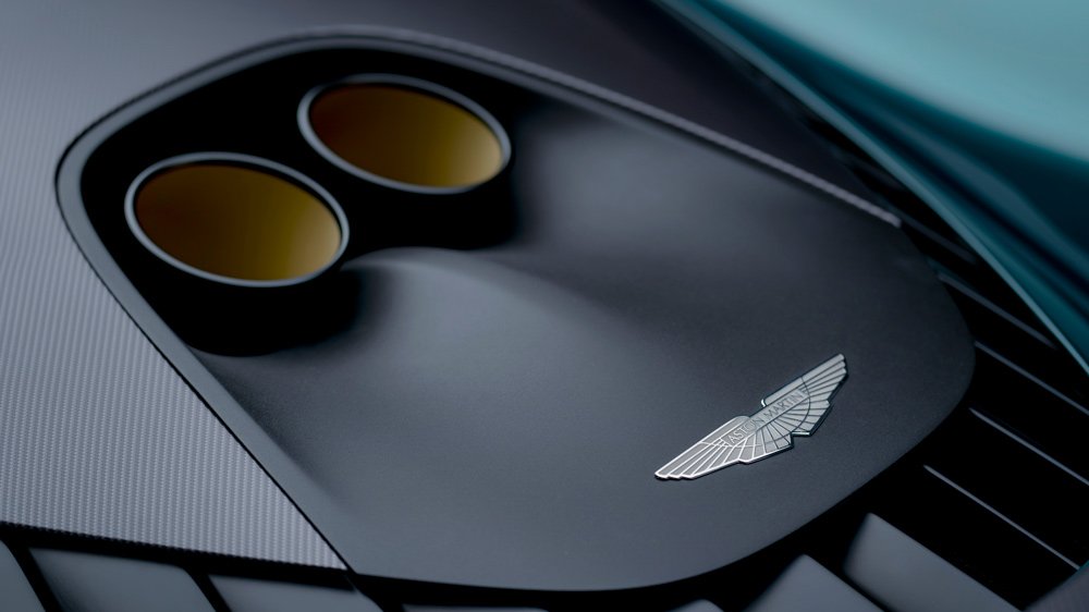The hybrid Aston Martin Valhalla supercar.