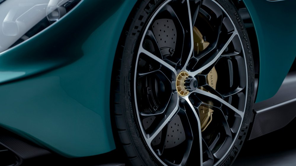 The hybrid Aston Martin Valhalla supercar.