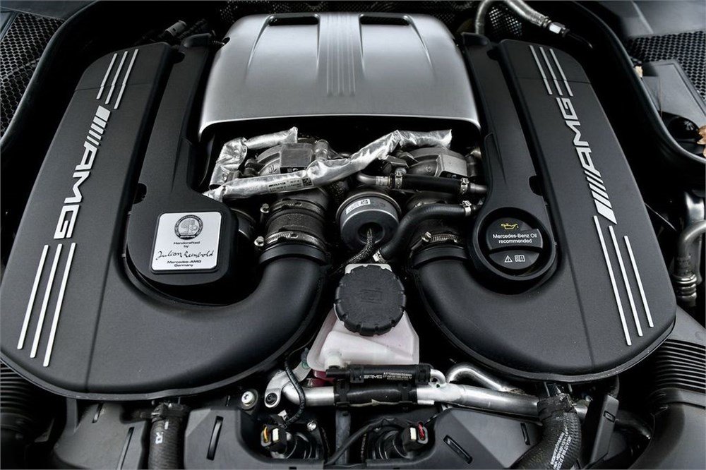 2020 Mercedes-Benz C63 AMG-S engine