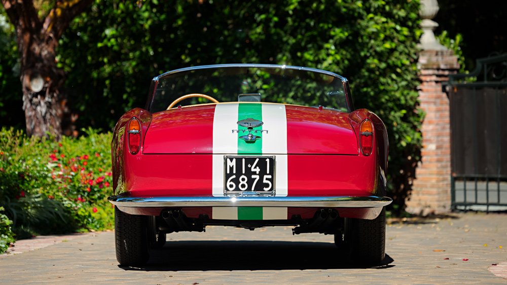 A 1959 Ferrari 250 GT LWB California Spider Competizione.