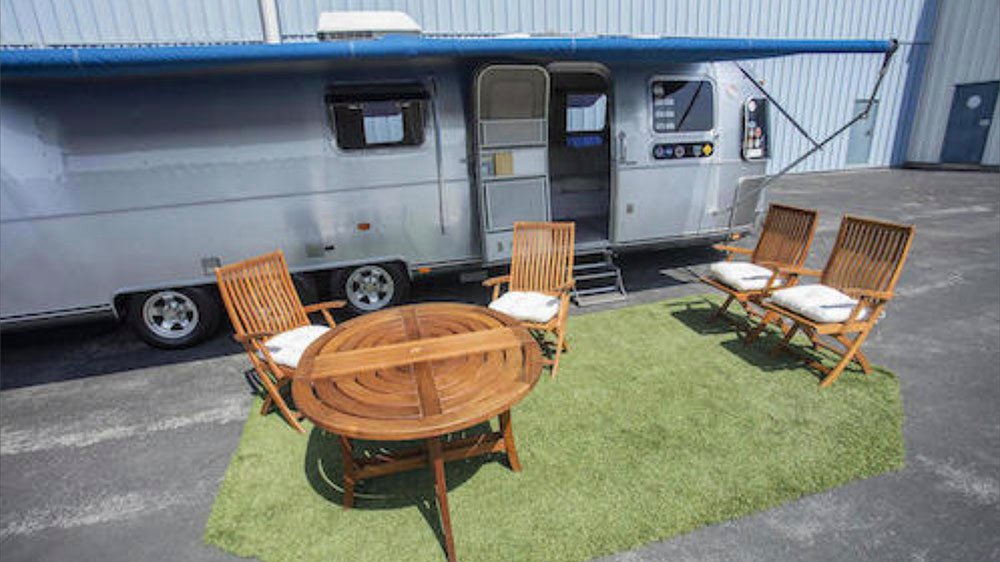 Tom Hanks's 1992 Airstream Model 34 Limited Excella travel trailer 