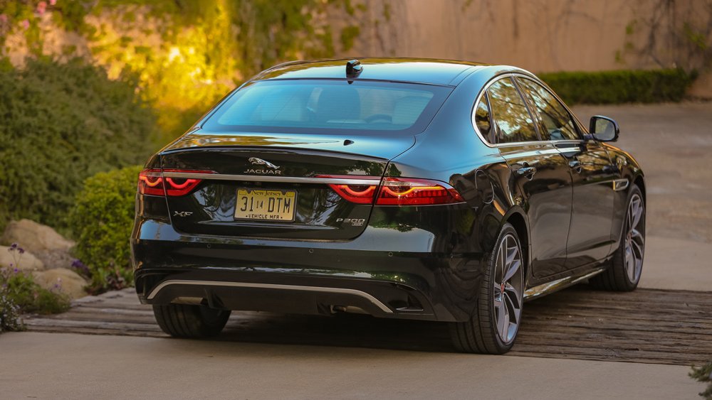 The 2021 Jaguar XF sedan.