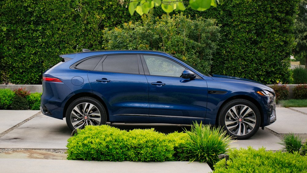 The 2021 Jaguar F-Pace SUV.