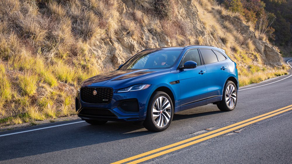 The 2021 Jaguar F-Pace SUV.