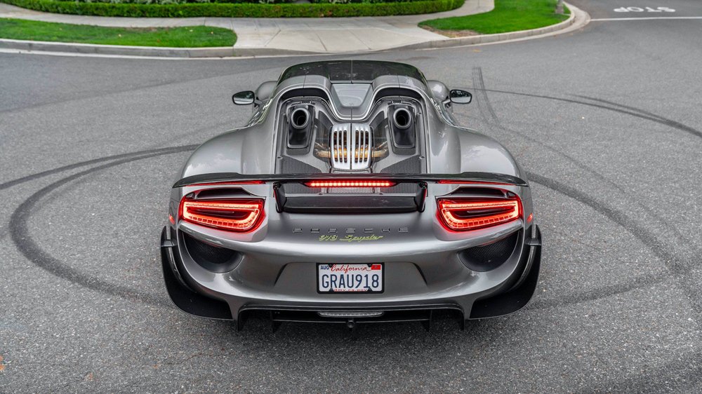 A 2015 Porsche 918 Spyder.