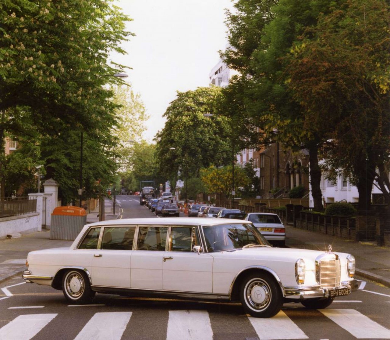 George Harrison’s Mercedes-Benz 600 Limo on Abbey Road 