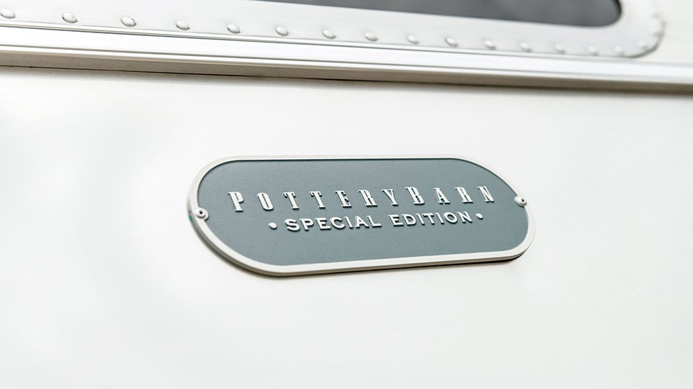 Airstream Pottery Barn Special Edition travel trailer