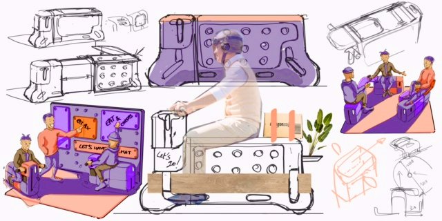 micro mobility, Are a rideable bench, 3-wheel cargo bike in your future?, ClassicCars.com Journal