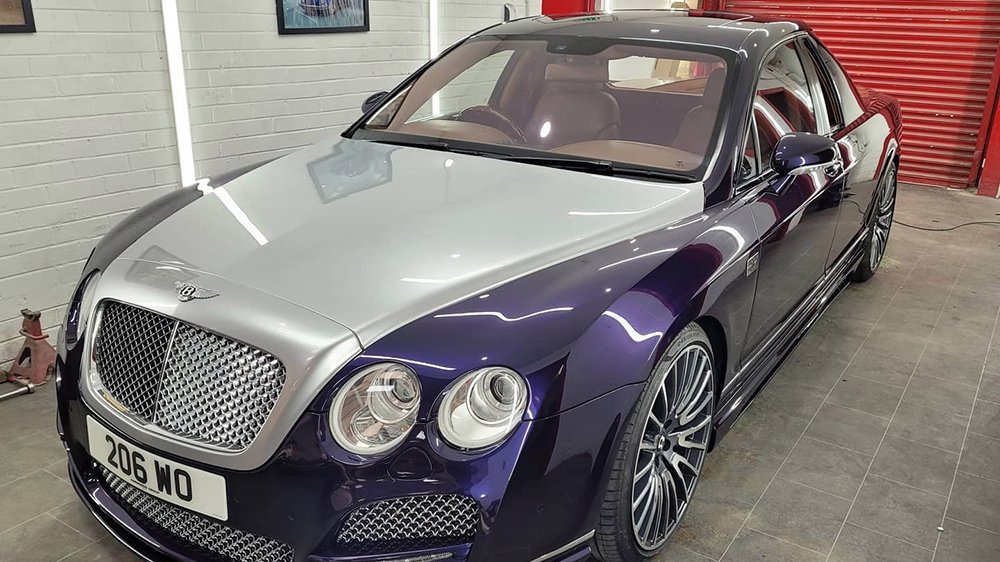 DC Customs's Flying Spur truck conversion