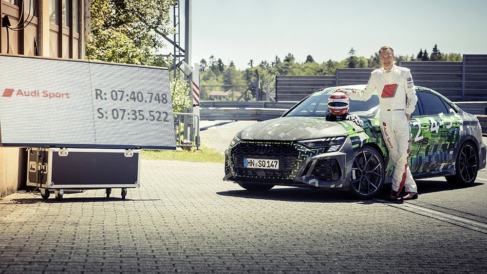 Audi RS 3 Lap Record Nürburgring
