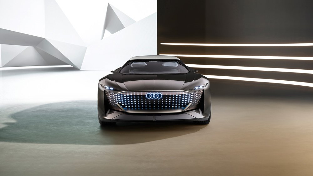 The Audi Skysphere concept car.