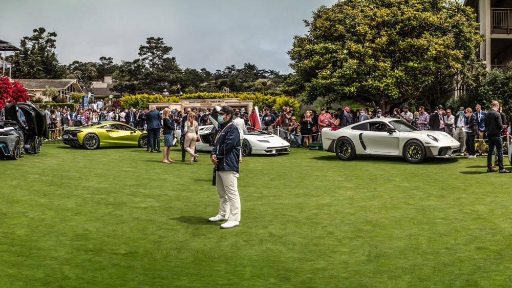 The Concept Lawn at the 70th Pebble Beach Concours d'Elegance.