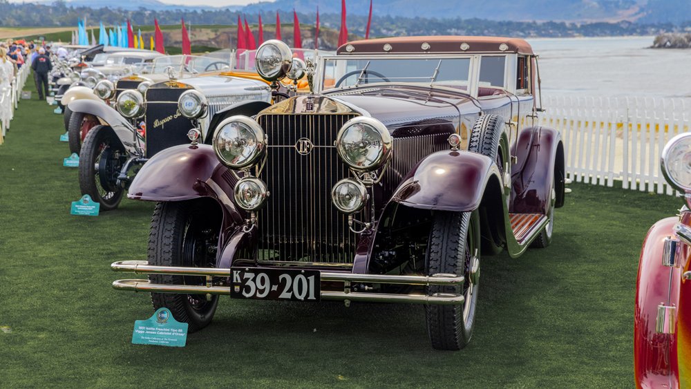 Former Best of Show winners are reunited at the 70th Pebble Beach Concours d'Elegance.