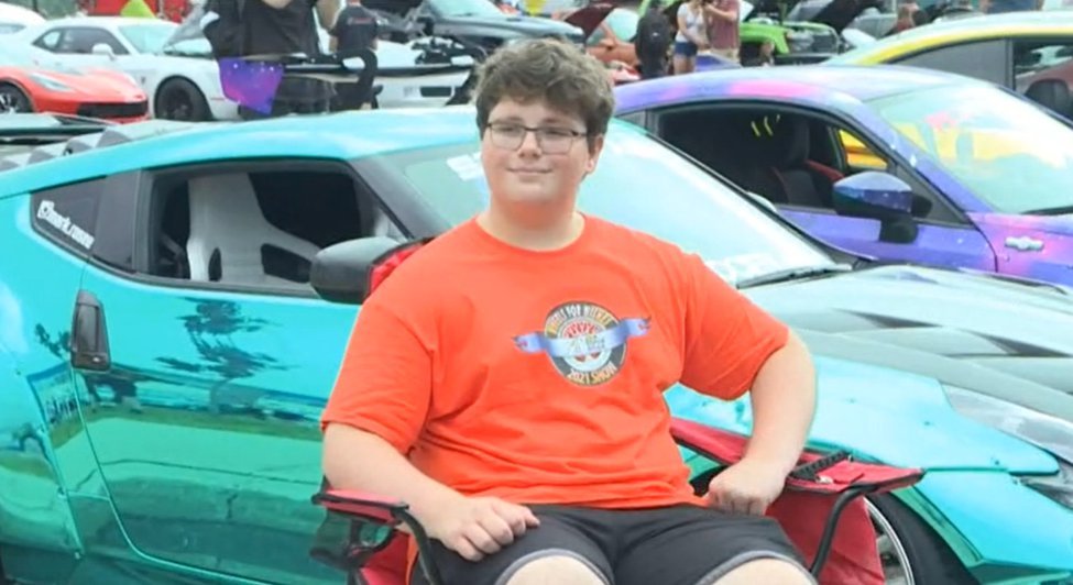 car show, Wheels for Wishes car show raises $50,000 for teen to get guide dog, ClassicCars.com Journal