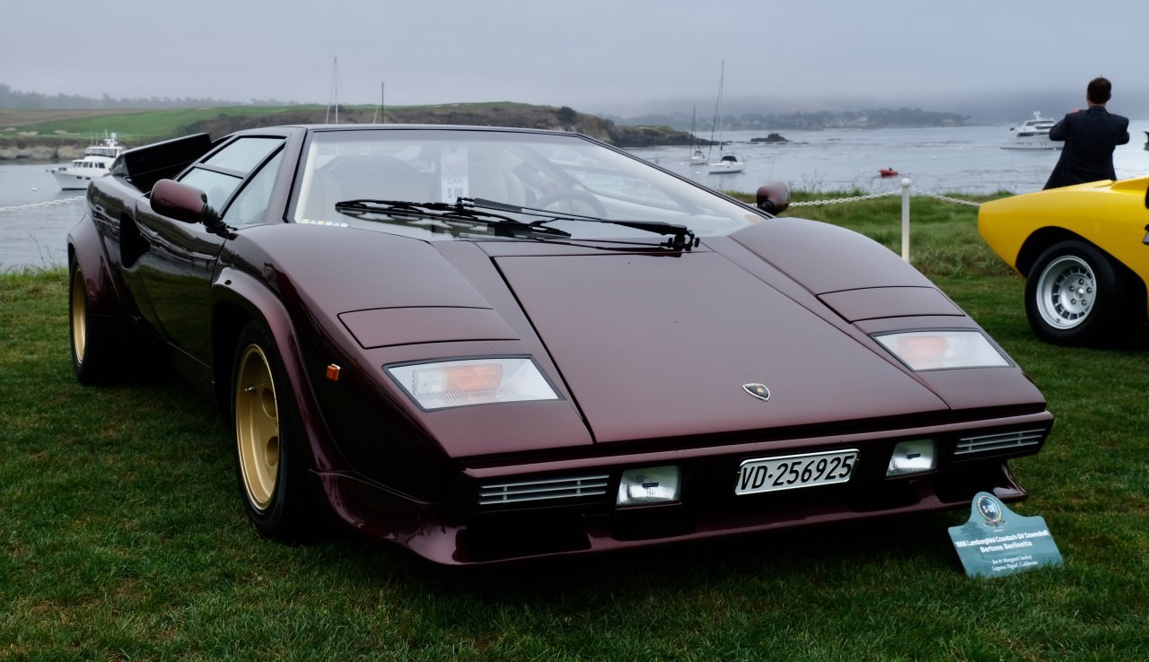 Countach, Did you have a Countach poster on your wall? Pebble Beach had them on the show field, ClassicCars.com Journal