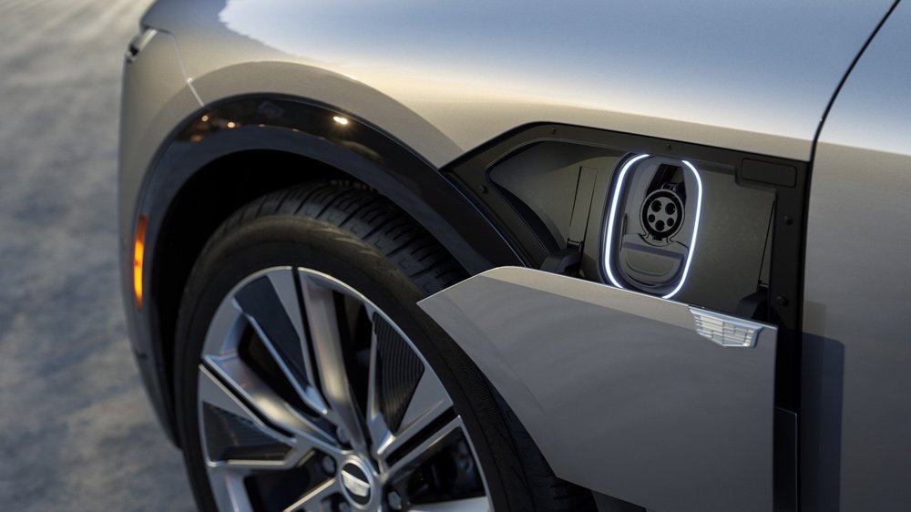 The all-electric 2023 Cadillac Lyriq crossover.