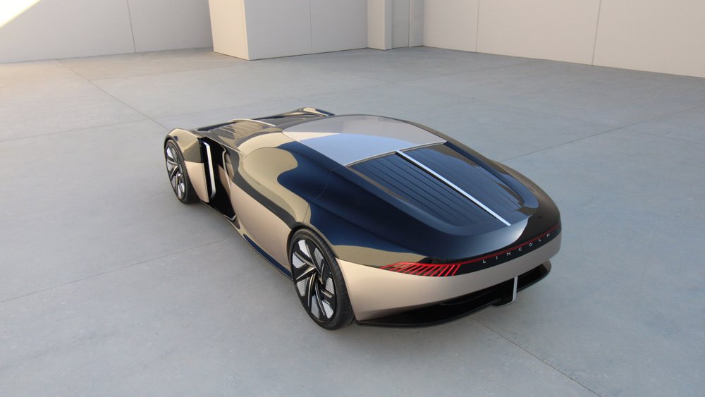 The Lincoln Anniversary concept car.