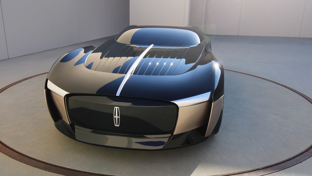 The Lincoln Anniversary concept car.