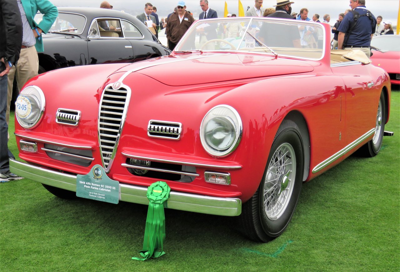 pininfarina, Pininfarina designs celebrated in Pebble Beach Concours classes, ClassicCars.com Journal