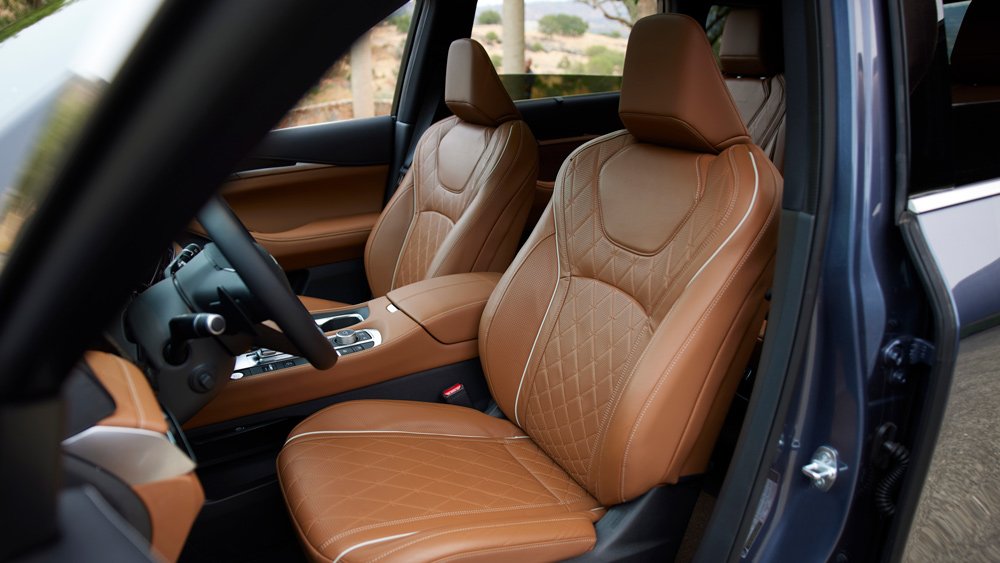 A look inside the 2022 Infiniti QX60.