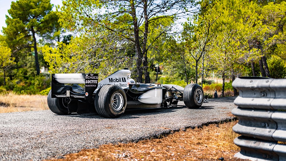 Kimi Räikkönen's 2002 McLaren MP4 17D race car