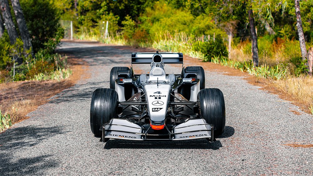 Kimi Räikkönen's 2002 McLaren MP4 17D race car