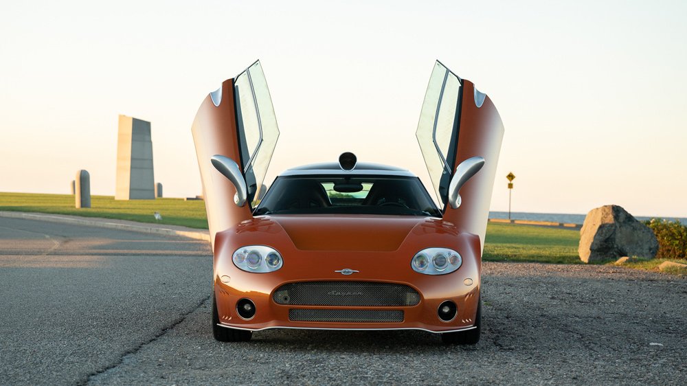 A 2009 Spyker C8 Laviolette.