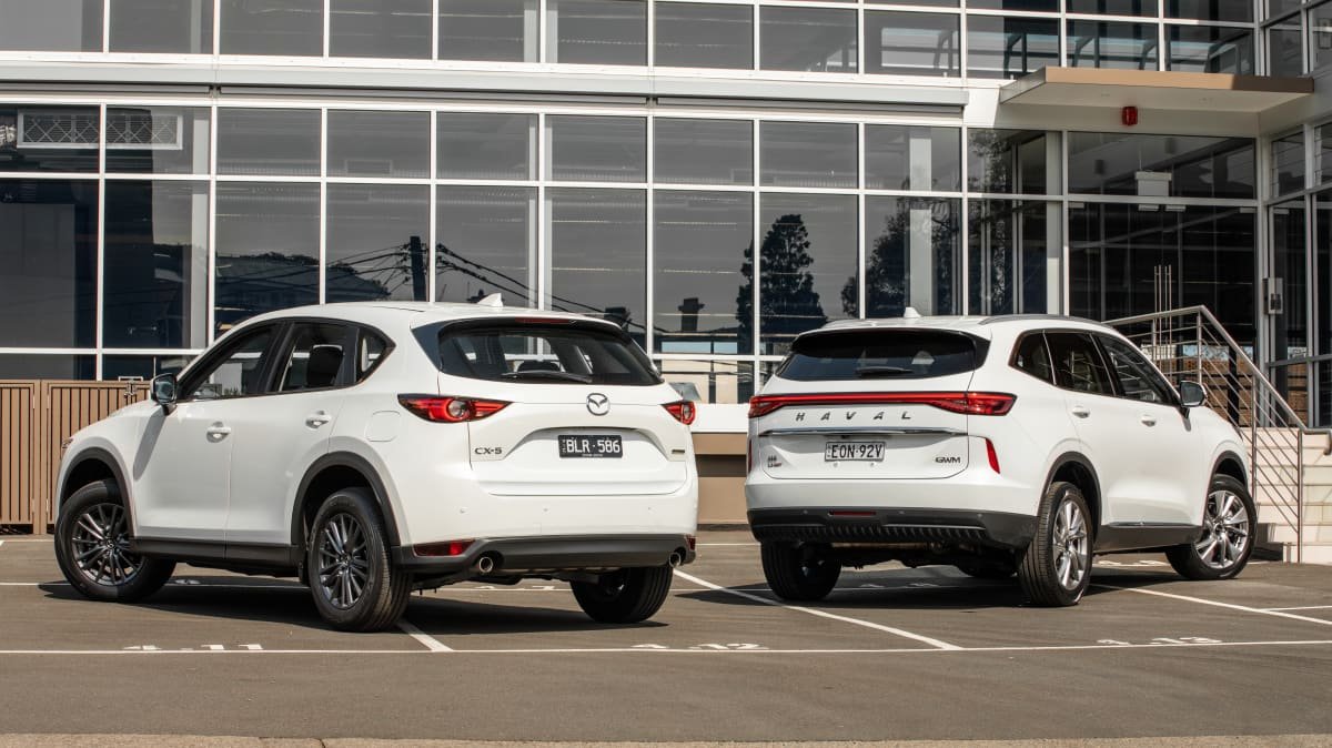 2021 Haval H6 Ultra 2WD v Mazda CX-5 Maxx Sport 2WD comparison-1