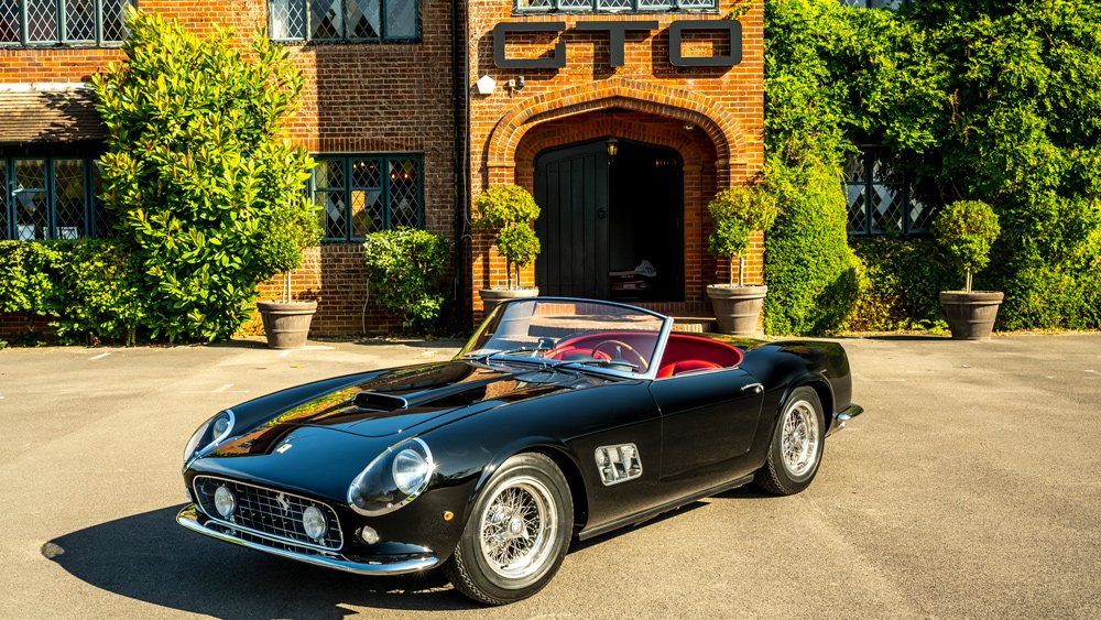 GTO Engineering's replica of the Ferrari 250 GT SWB California Spyder.