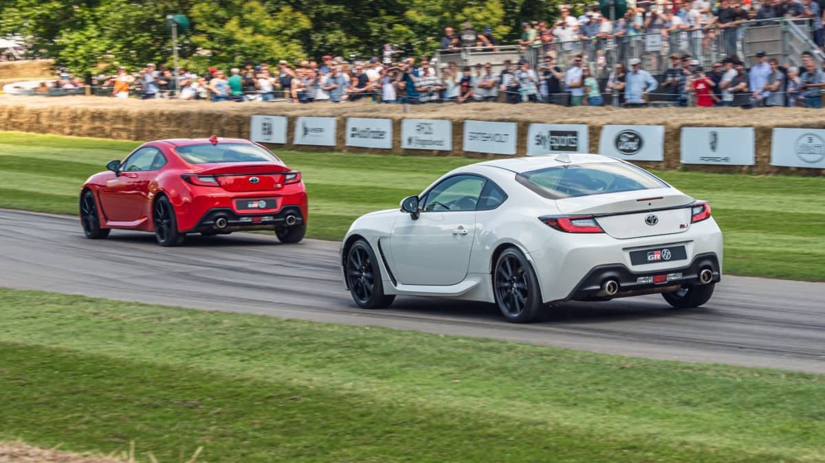 2022 Toyota GR 86 at Goodwood