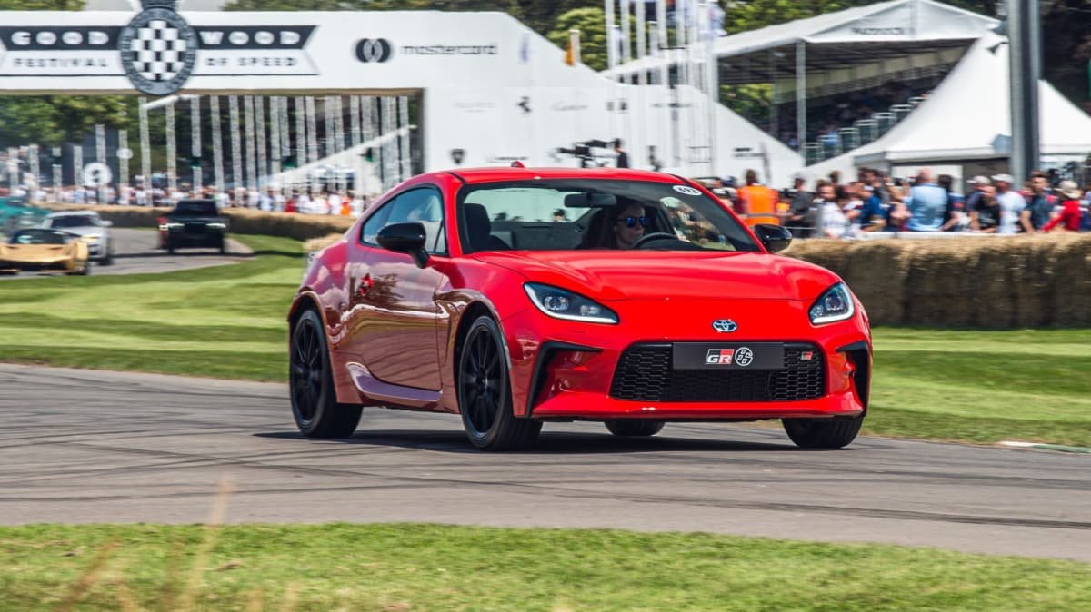 2022 Toyota GR 86 at Goodwood
