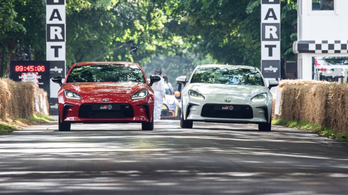 2022 Toyota GR 86 at Goodwood