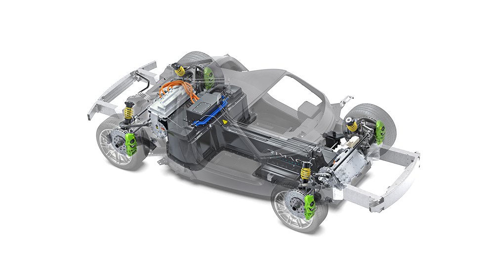Rimac Nevera Chassis