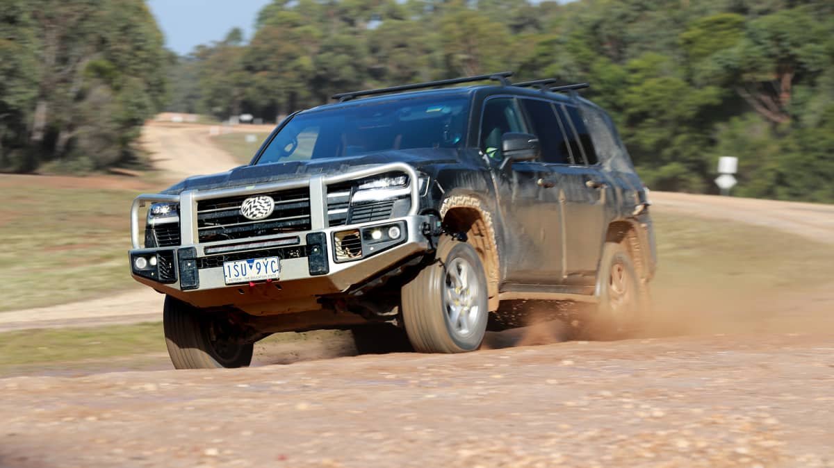 2022 Toyota LandCruiser 300 prototype drive