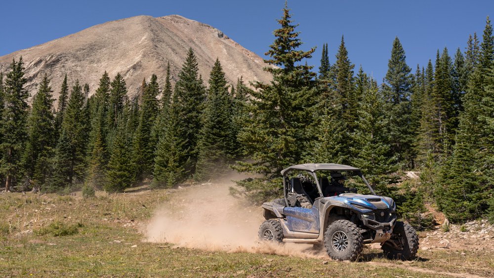The 2021 Yamaha Wolverine RMAX 1000 Limited Edition utility terrain vehicle.