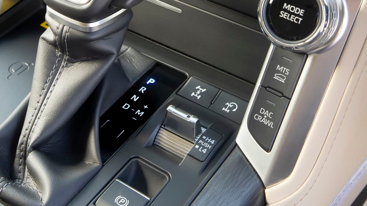 Toyota LandCruiser 300 Series interior