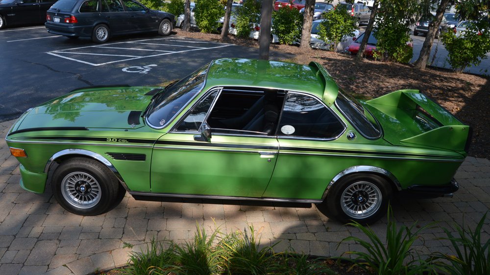 A 1975 BMW 3.0 CSL.