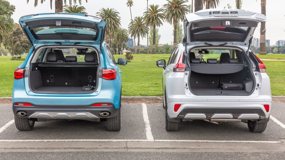 2021 MG HS PHEV v Mitsubishi Eclipse Cross Aspire PHEV-2