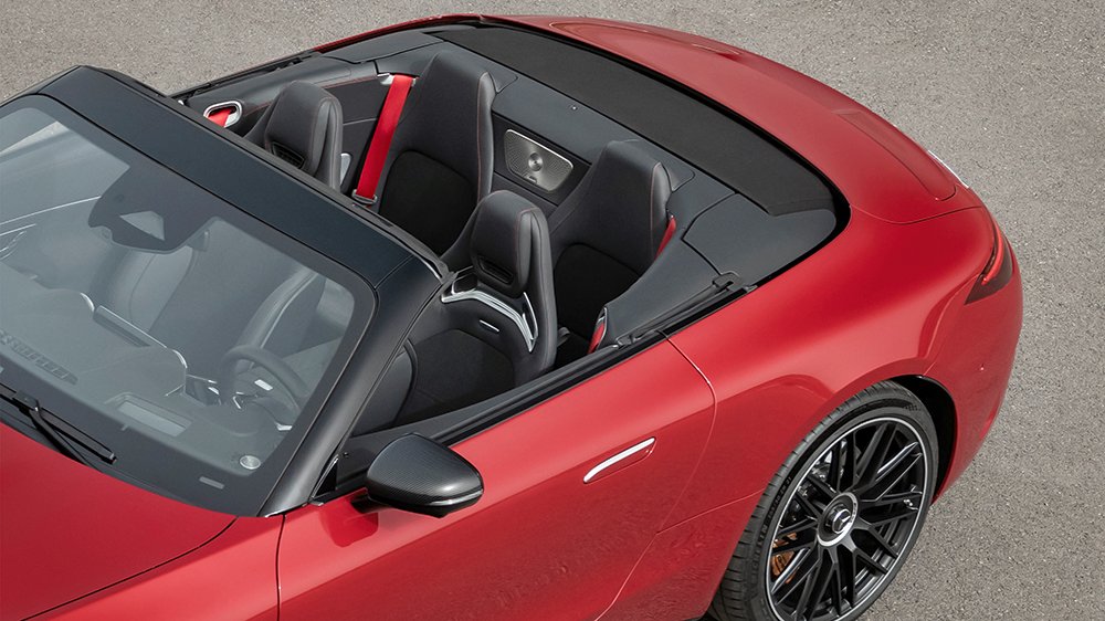 The new Mercedes-AMG SL now feature a 2+2 seating layout