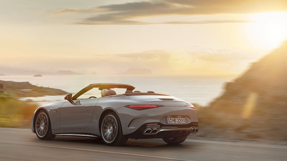 The all-new Mercedes-AMG SL convertible
