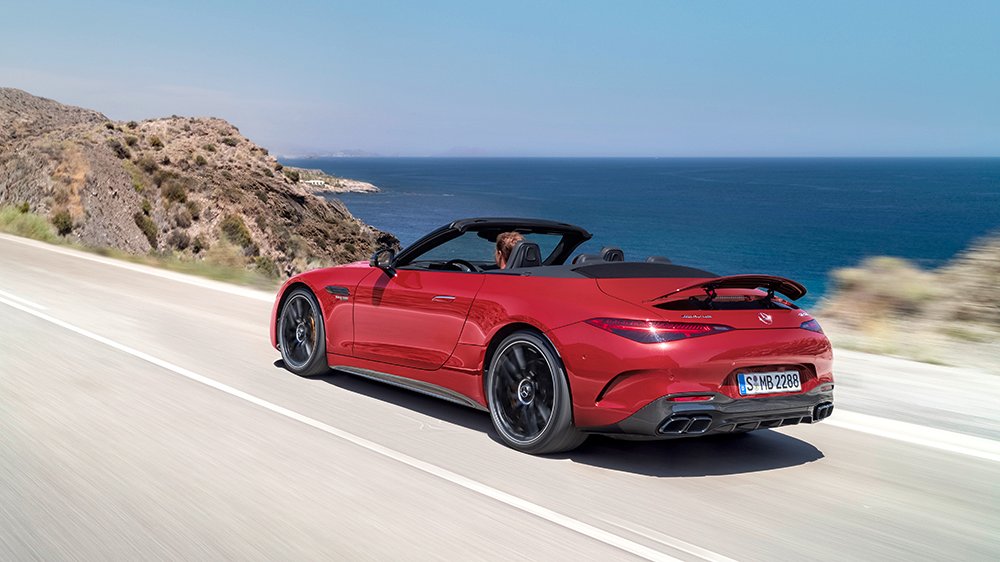 The all-new Mercedes-AMG SL convertible